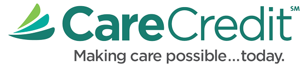 The image is a logo with the text  Care Credit  and a tagline that reads,  Making care possible. Today.  Below the main logo, there s an emblem with a leaf and the words  Care Credit  are repeated in a smaller font.