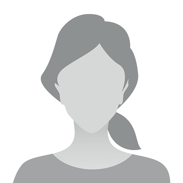 The image is a simple, stylized icon of a female figure with a side ponytail and no facial features, set against a white background.